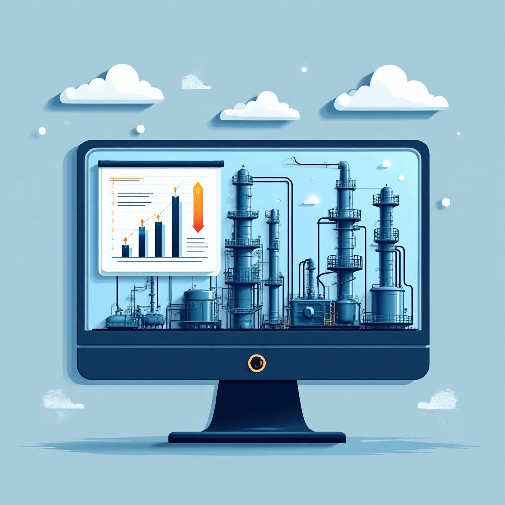 Ícono de software de simulación