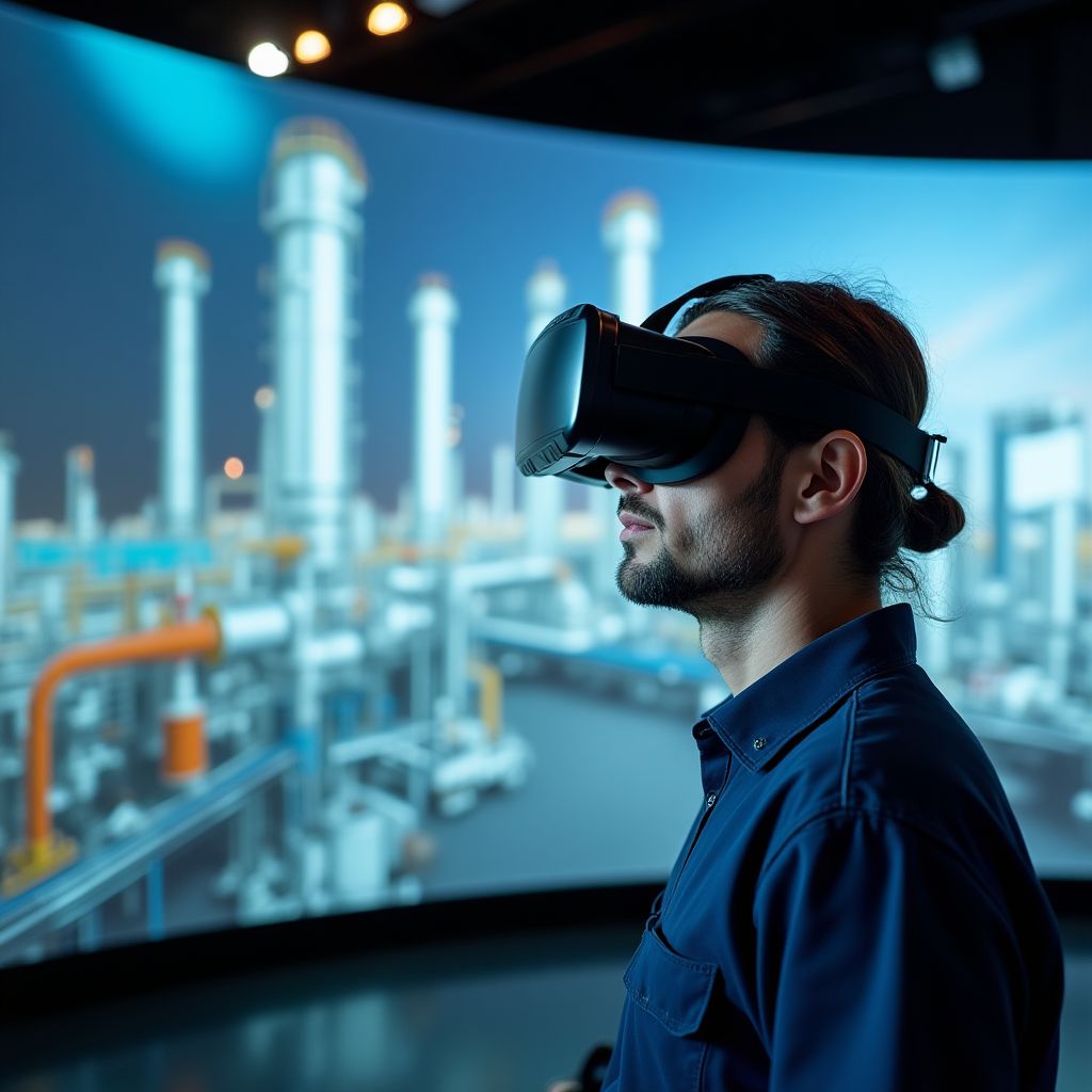 Simulador virtual de refinería